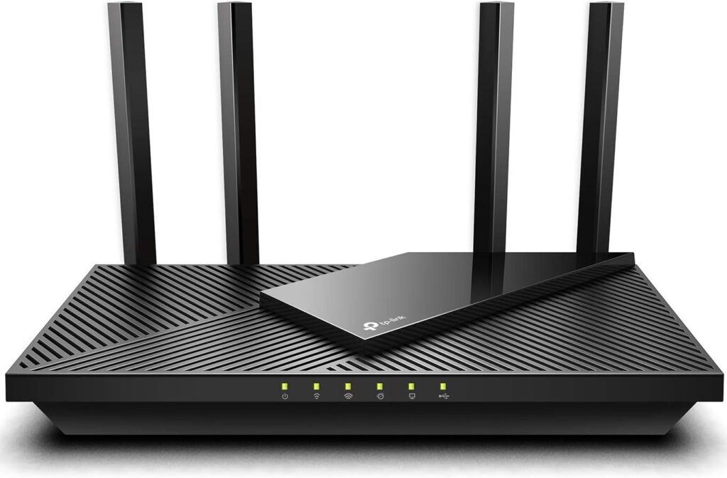 TP-Link AX1800 WiFi 6 Router (Archer AX21) – Dual Band Wireless Internet Router, Gigabit Router, USB port, Works with Alexa - A Certified for Humans Device