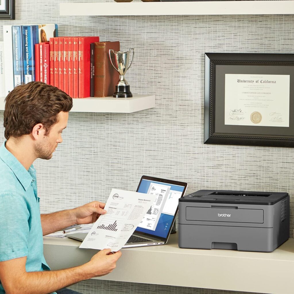 Brother HL-L2300D Monochrome Laser Printer with Duplex Printing