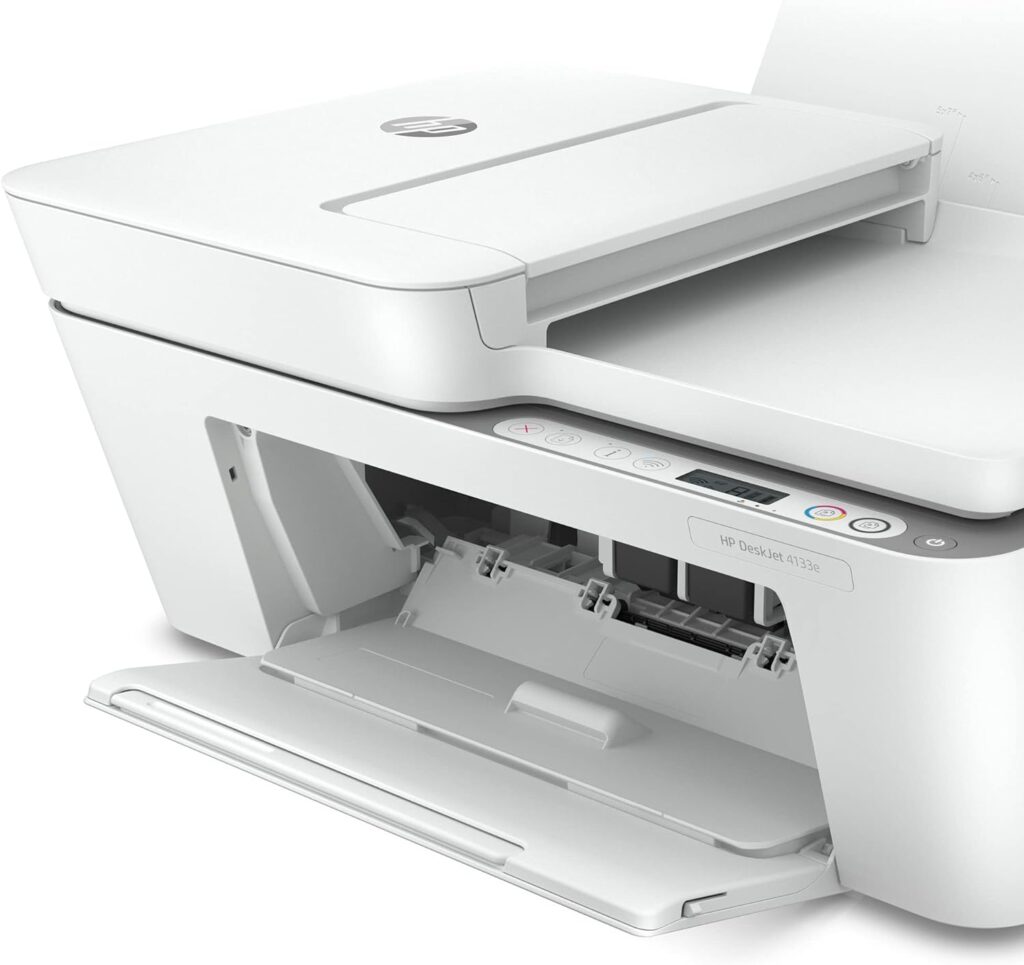 HP DeskJet 4133e All-in-One Printer with Bonus 6 Months of Instant Ink,White