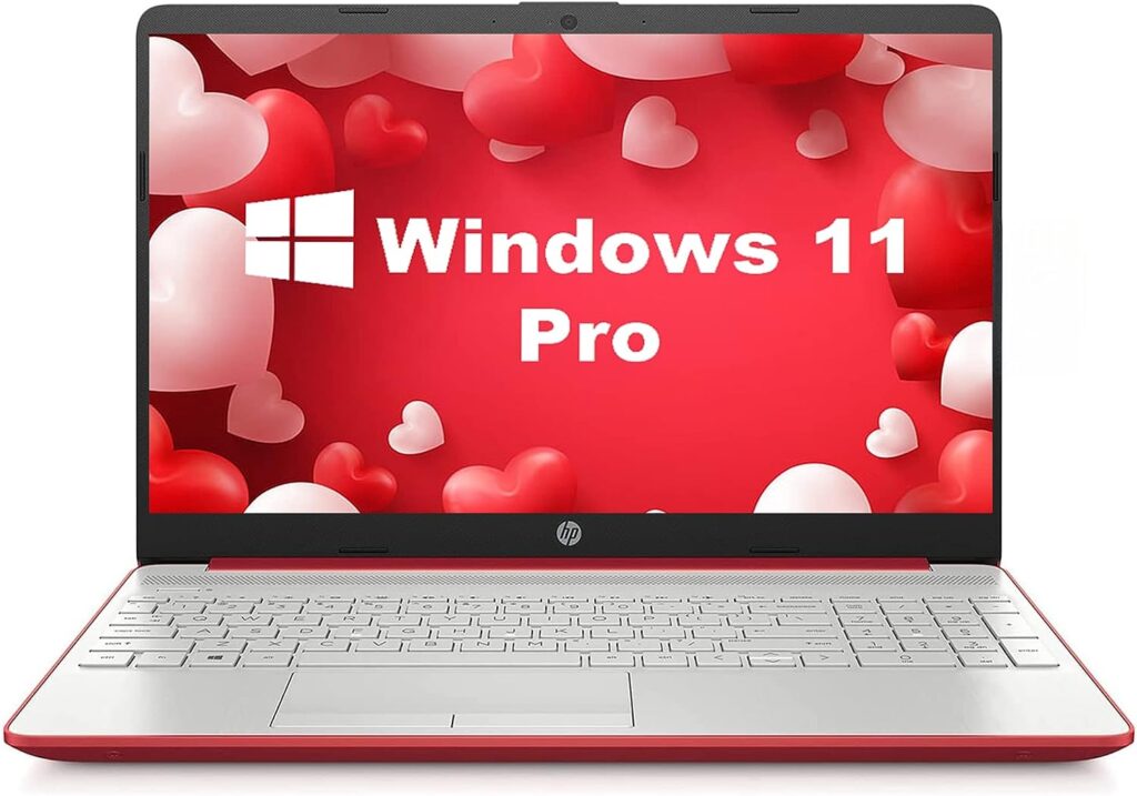 HP Pavilion Business Laptop, 15 HD Display, Intel Pentium Silver N5000, Windows 11 Pro, 16GB RAM, 256GB SSD, Type-C, RJ-45, Online Conferencing, office 365 1 year, Long Battery Life, PC Mall USB Card