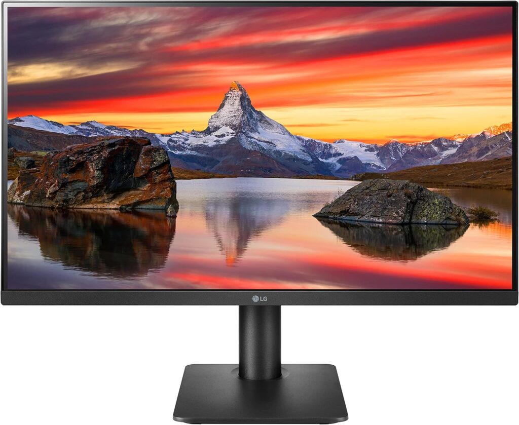 LG FHD 27-Inch Computer Monitor 27MP450-B, IPS with AMD FreeSync, Black