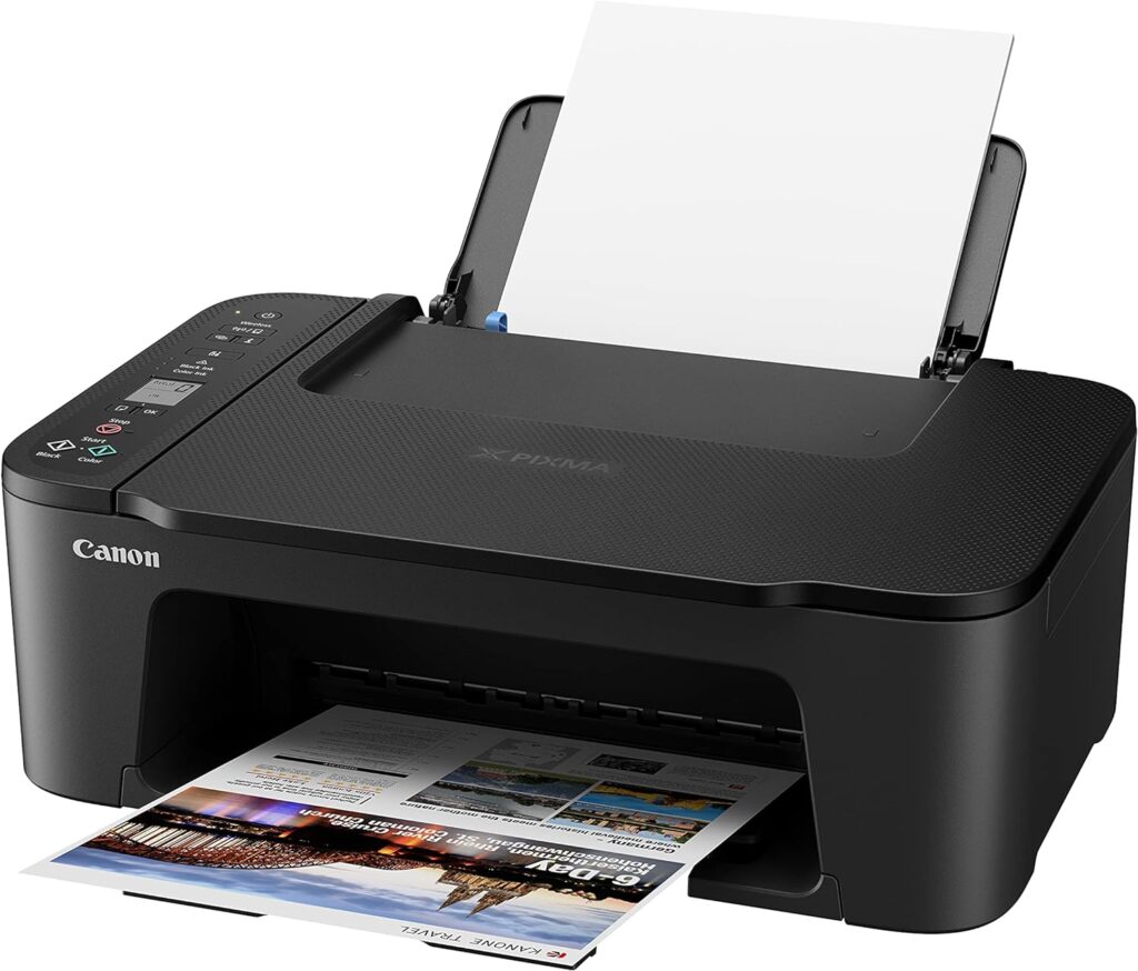 Canon PIXMA TS3520 Compact Wireless All-in-One Printer, Black