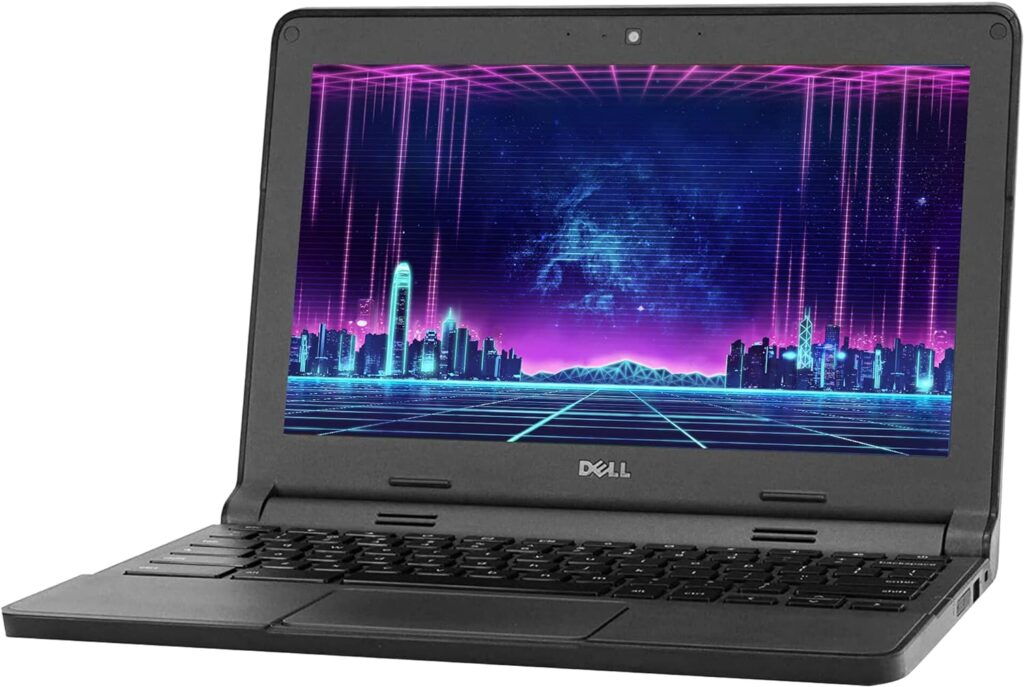 Dell Chromebook 3120 Laptop Computer Intel Dual Core 4GB RAM 16GB SSD WiFi HDMI (Renewed)