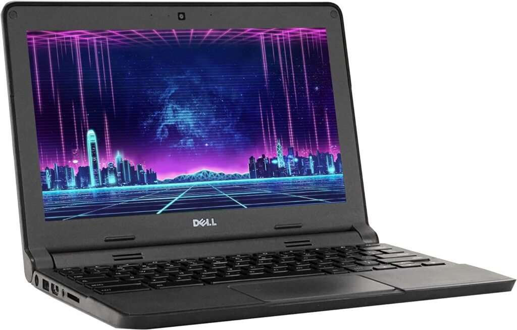 Dell Chromebook 3120 Laptop Computer Intel Dual Core 4GB RAM 16GB SSD WiFi HDMI (Renewed)