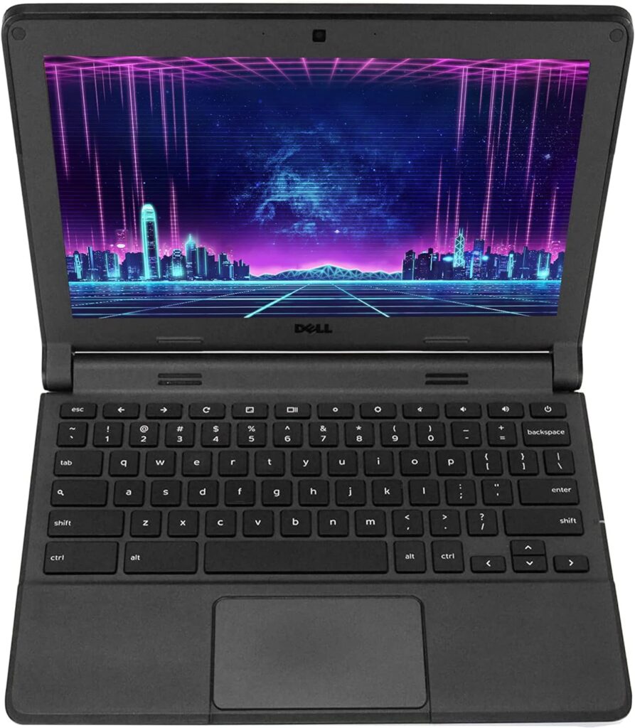 Dell Chromebook 3120 Laptop Computer Intel Dual Core 4GB RAM 16GB SSD WiFi HDMI (Renewed)