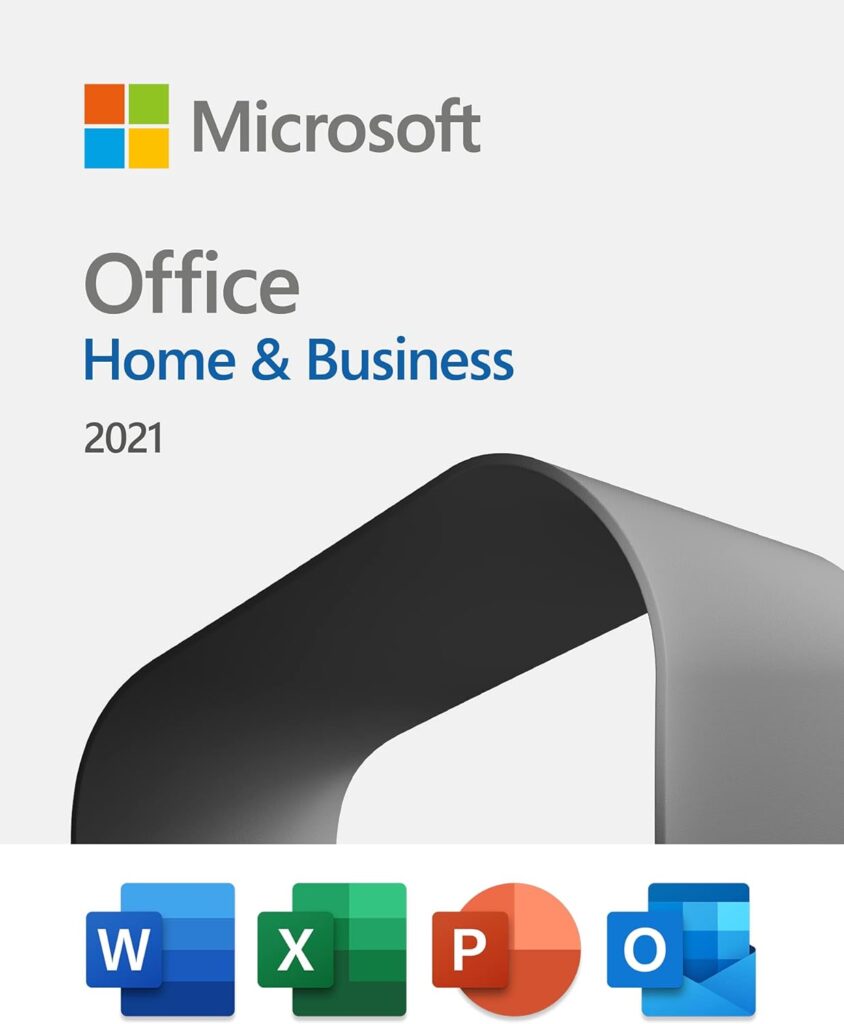 Microsoft Office Home  Business 2021 | Word, Excel, PowerPoint, Outlook | One-time purchase for 1 PC or Mac | Instant Download